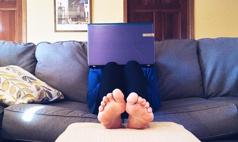 Nanda urenregistratie thuiswerken bank