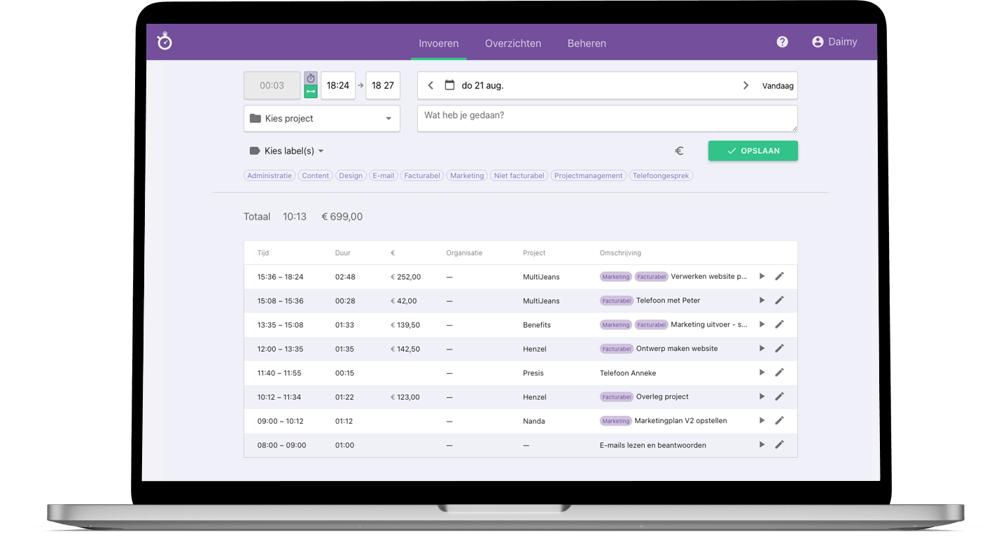 Nanda-urenoverzicht-online-urenregistratie-invoeren