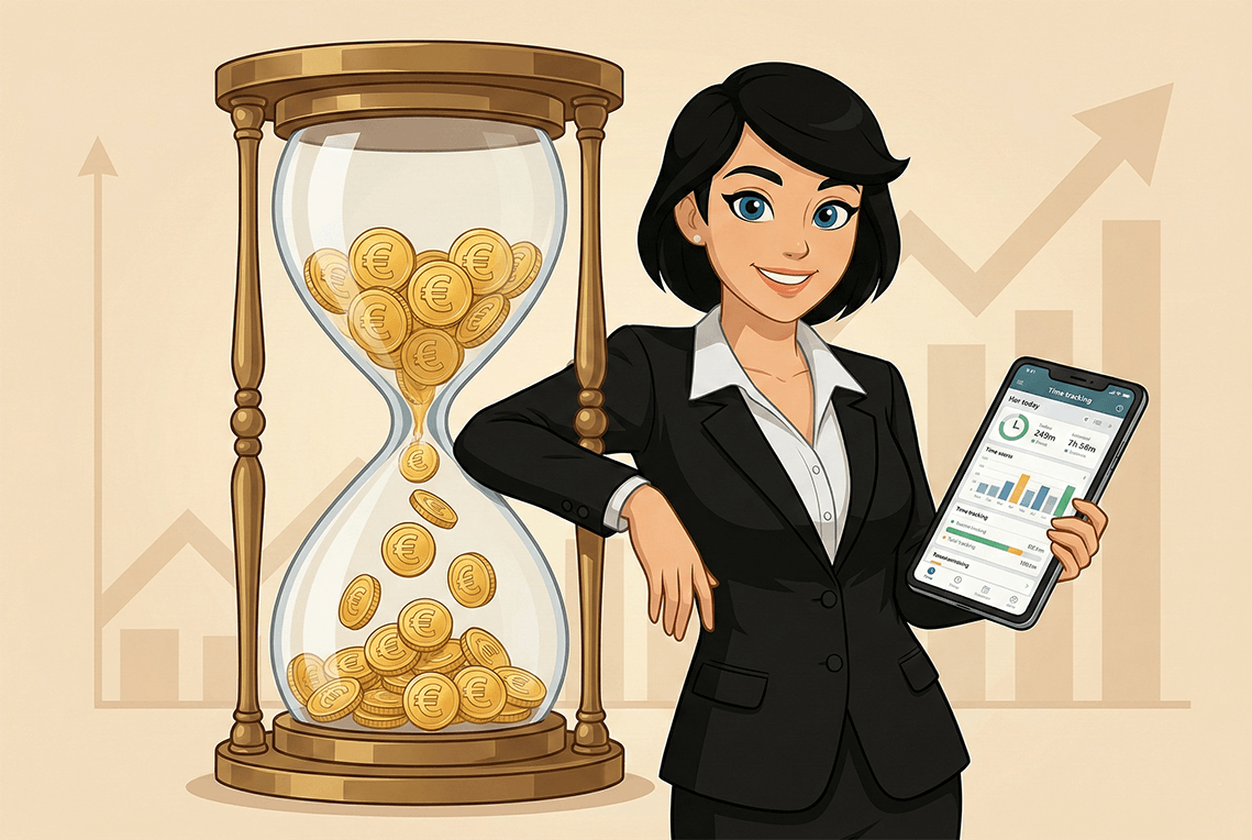 Nanda Urenoverzicht - Geld verdienen met urenregistratie